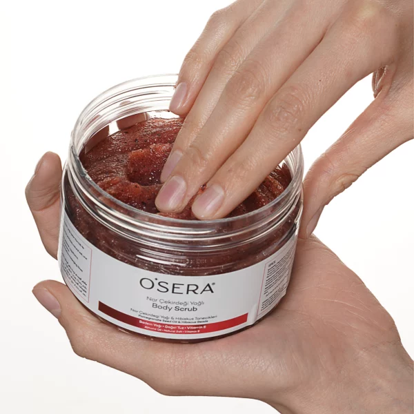 Osera Nar Çekirdeği Yağlı Body Scrub 280g - Görsel 6